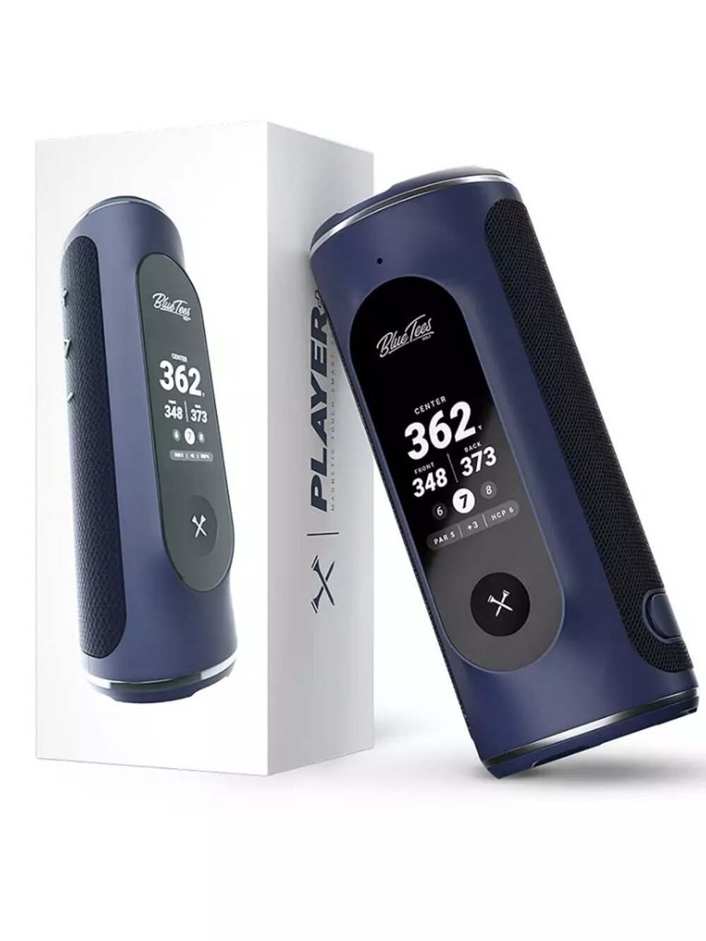 Blue Tees The Player+ GPS Speaker Navy NIB